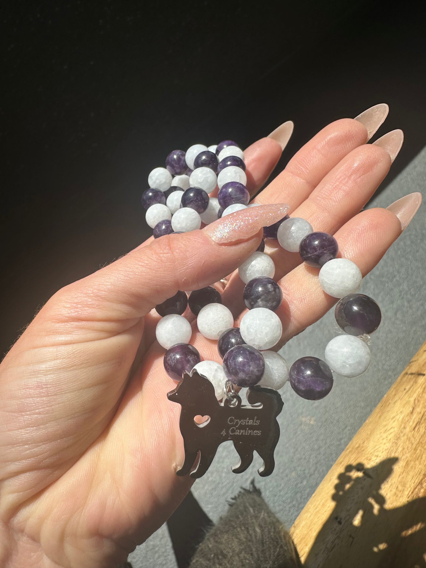 Custom Crystal Collar/Mala