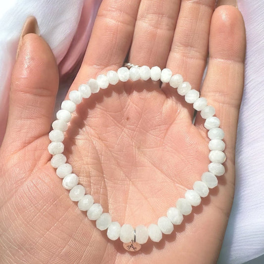 Celestite Faceted Fairy Bracelet